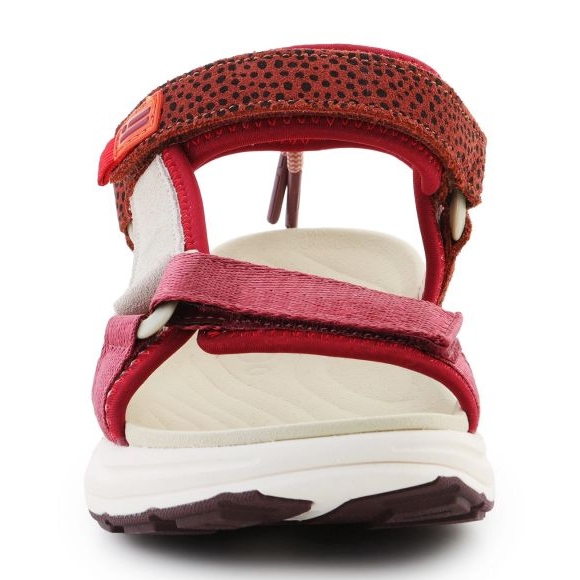 Sandali D.Franklin Sneaker Sandalo Strips DFSH406003-BURG rosso 2