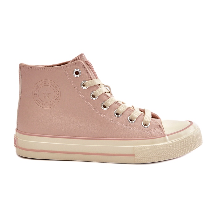 Sneakers Isolanti da Donna in Ecopelle Rosa Big Star OO274933 3