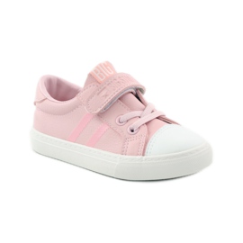 Sneakers sportive rosa Big Star 374038 bianco 1