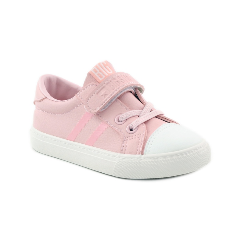 Sneakers sportive rosa Big Star 374038 bianco 1