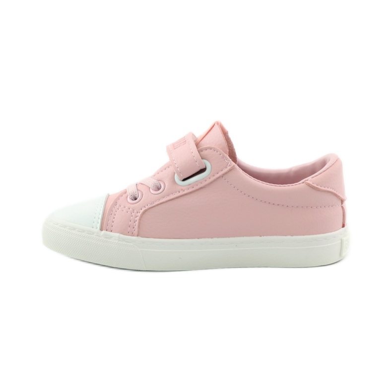 Sneakers sportive rosa Big Star 374038 bianco 2