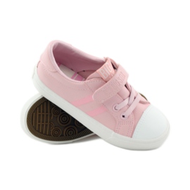 Sneakers sportive rosa Big Star 374038 bianco 3