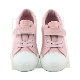 Sneakers sportive rosa Big Star 374038 bianco 4