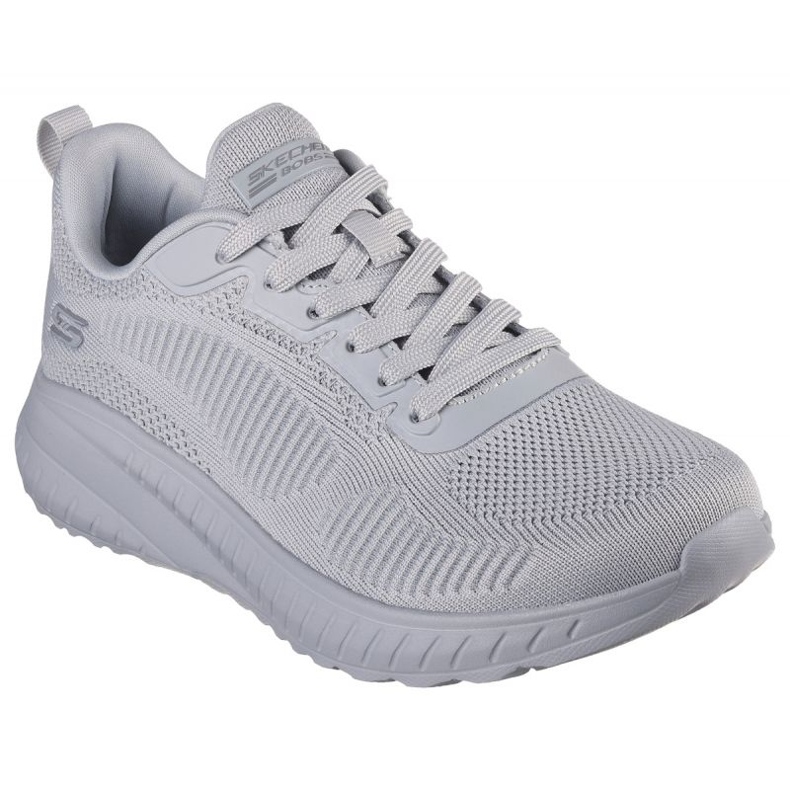 Skechers Schechers Bobs Sport Squad Chaos Scarpe - Face Off 117209 Ltgy grigio 1