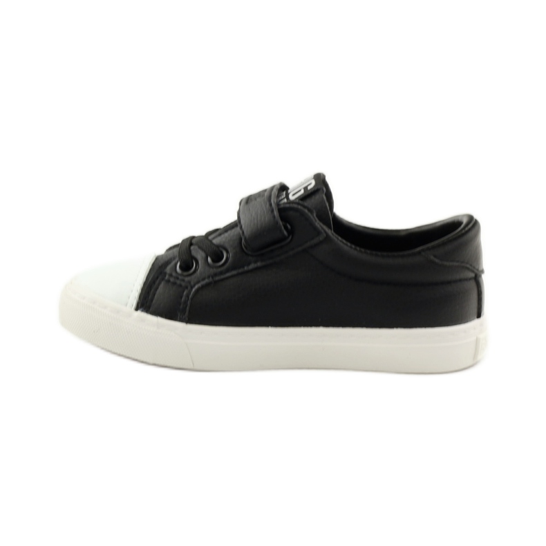 Sneakers sportive nere Big Star 374039 nero bianca 2