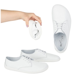 Olivier Sneaker minimaliste donne a piedi nudi 1288pol bianco bianca 1