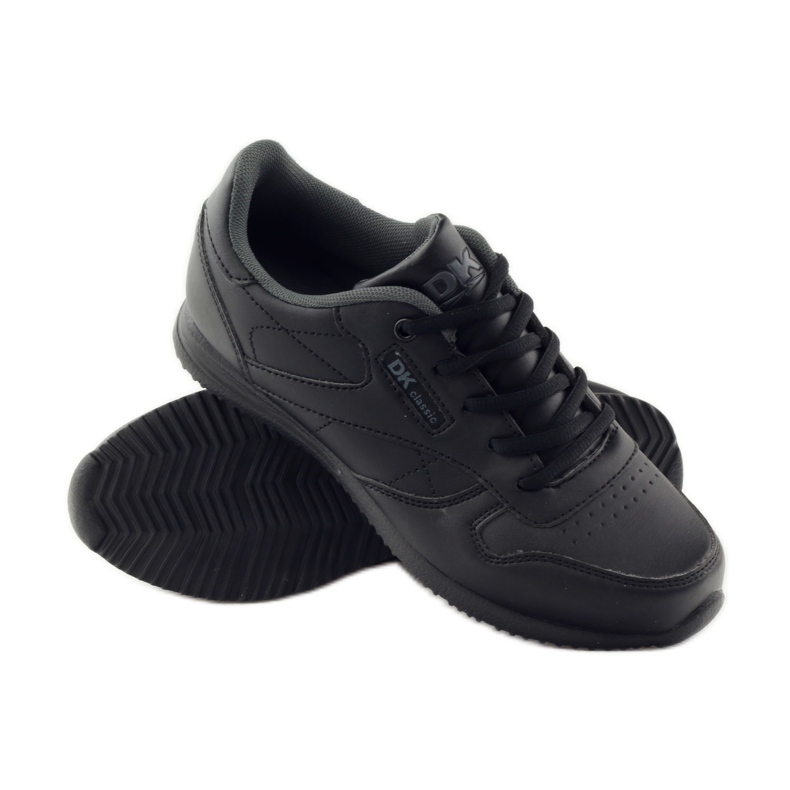 DK Sportiva da uomo nera 15534 classica nero 3