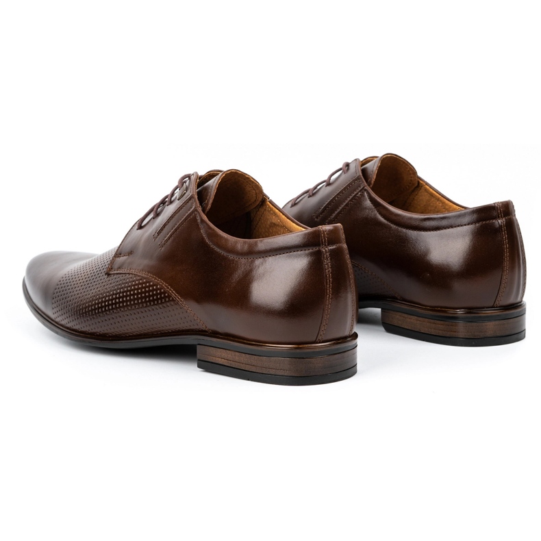 Olivier Scarpe da uomo, pelle formale 482 marrone scuro 4