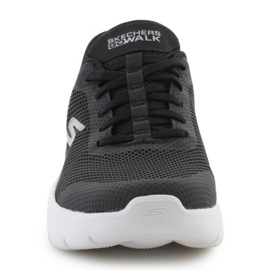 Skechers Schechers Slip-INSS: Go Walk Flex-Grand Ingresso 124836-BKW Scarpe nero 2
