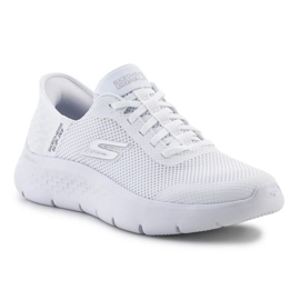 Skechers Schechers Slip-INSS: Go Walk Flex-Grand ingresso 124836-WHT Scarpe bianco 1