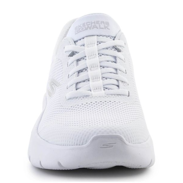 Skechers Schechers Slip-INSS: Go Walk Flex-Grand ingresso 124836-WHT Scarpe bianco 2