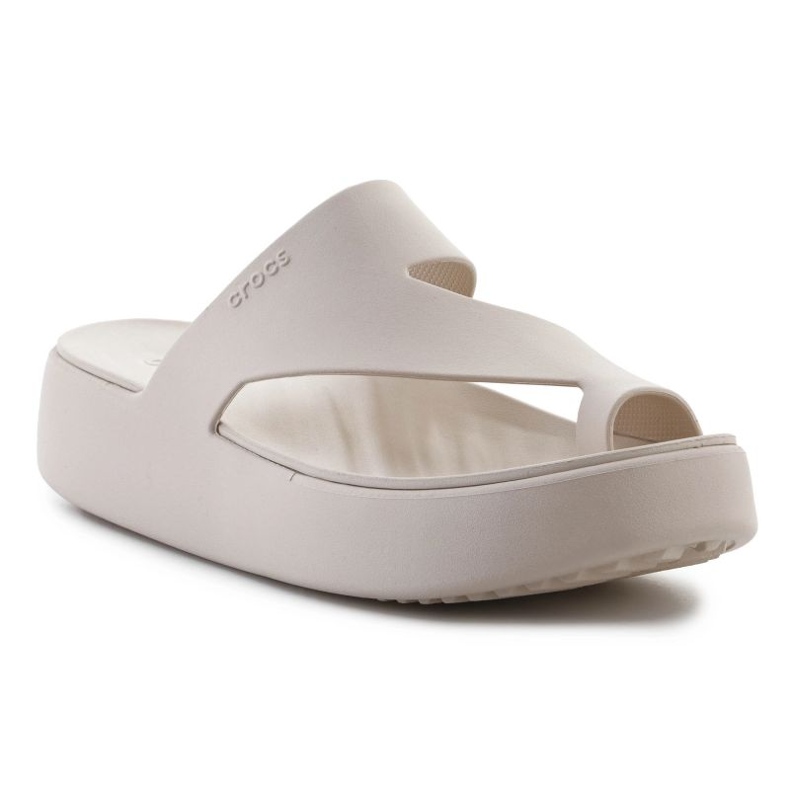 Flip-Flops Crocs Vecchiaia di vacanza Platch Loop 210834-0LH beige 1