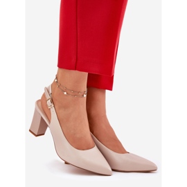 Comode pompe sul sergio leone sk162 post beige 1