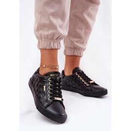 Sneaker femminili con Eco Leather Big Star RR274323 Black nero 2