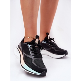 Scarpe sportive femminili Big Star RR274A160 Sistema hi-polestro nero 1
