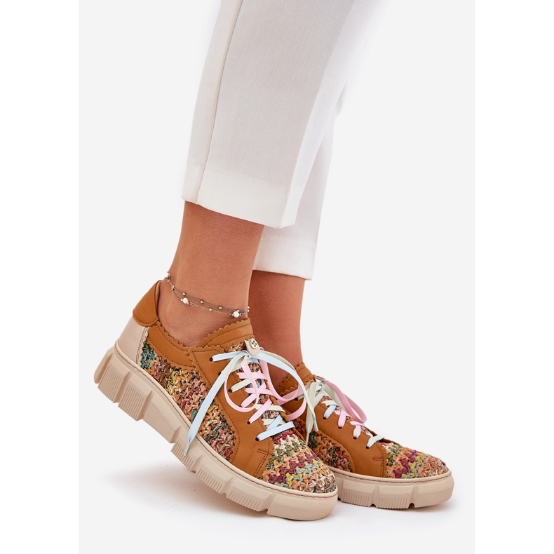 Scarpe in pelle da donna Maciejka 05850-29 multicolore 1