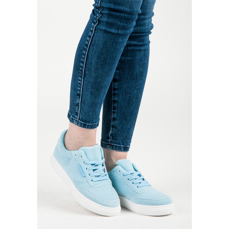 Scarpe Da Ginnastica Sulla Piattaforma blu 1