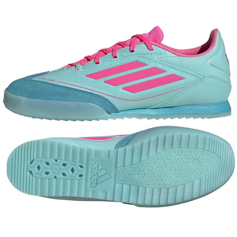 Adidas F50 Freestyle Messi nelle scarpe da calcio JH8831 blu 1