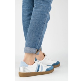 Sneaker in pelle da donna Olivier N1234S2 bianco 1