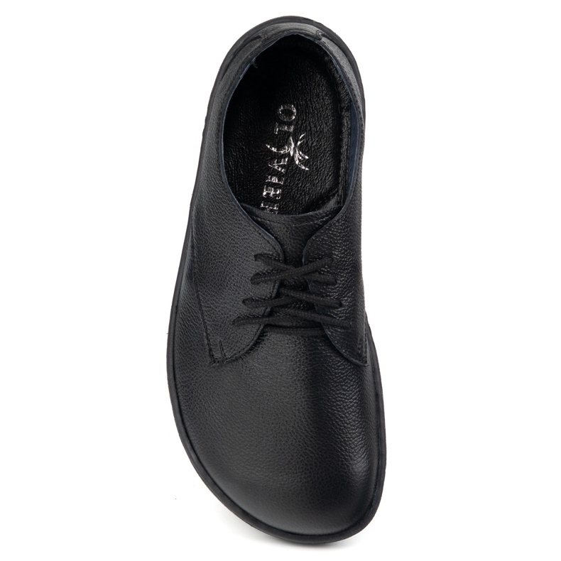 Olivier Sneaker minimaliste da donna a piedi nudi 1288pol nero 1