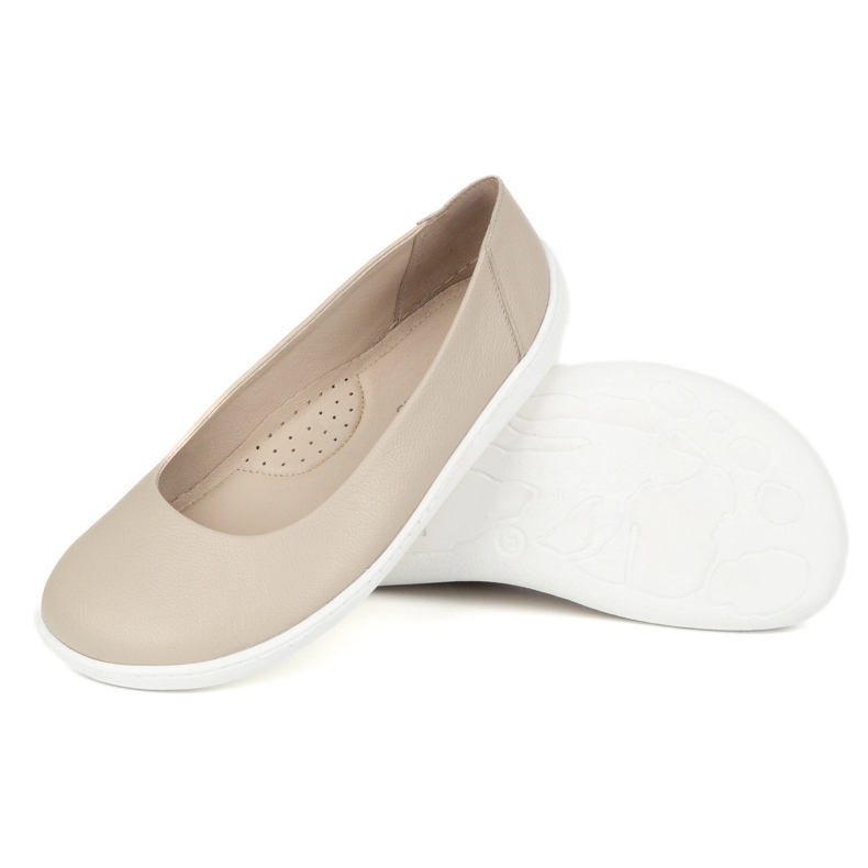 Olivier Le pompe minimaliste femminili a piedi nudi sono scivolate 1771pol beige 1