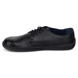 Olivier Sneaker opentrawork minimalista a piedi nudi da donna 1288pol nero 1