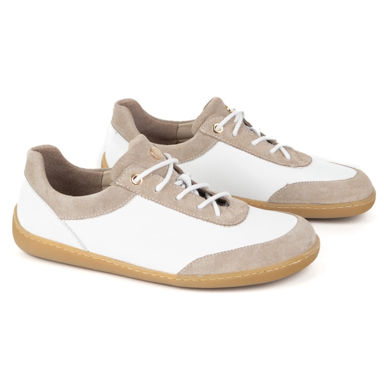 Olivier Sneaker minimaliste donne a piedi nudi 1769pol bianco 2