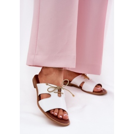 Flip in pelle femminile Flip Zazoo 3022 Bianco 2