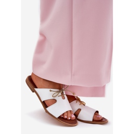 Flip in pelle femminile Flip Zazoo 3022 Bianco 1