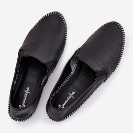 Maciejka Leather Ballerinas T3512-71 Black nero 2