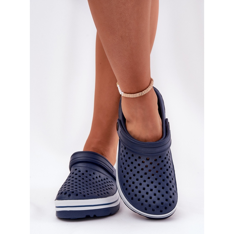 Evento Light schiuma da donna blu scuro pantofole 2