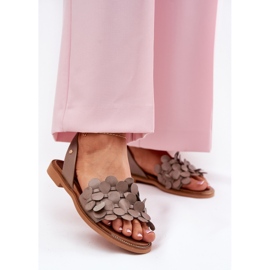 Zazoo Sandali di leve con una nota Wheelsoo insegna 40425 Darege beige 2