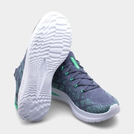 Under Armour Scarpe da allenamento maschile sotto armatura velociti 3 3026117-106 blu-verde 2