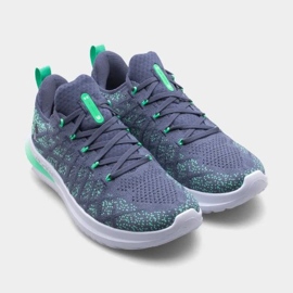 Under Armour Scarpe da allenamento maschile sotto armatura velociti 3 3026117-106 blu-verde 4