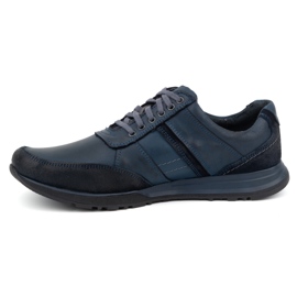 Antex Scarpe stringate da uomo in pelle Sport Style 310GT blu 2