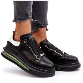 Sneaker Sports Women's Leather's Leather Goe NN2N4030 Black nero 6