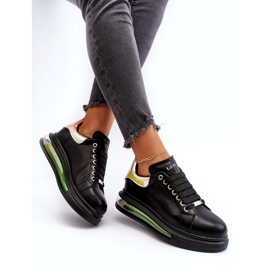 Sneaker Sports Women's Leather's Leather Goe NN2N4030 Black nero 2