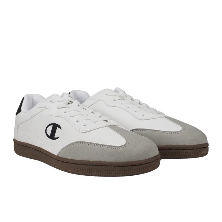 Champion Shoes Prestige Mix Materiale a basso taglio S22330 WW001 bianca 1