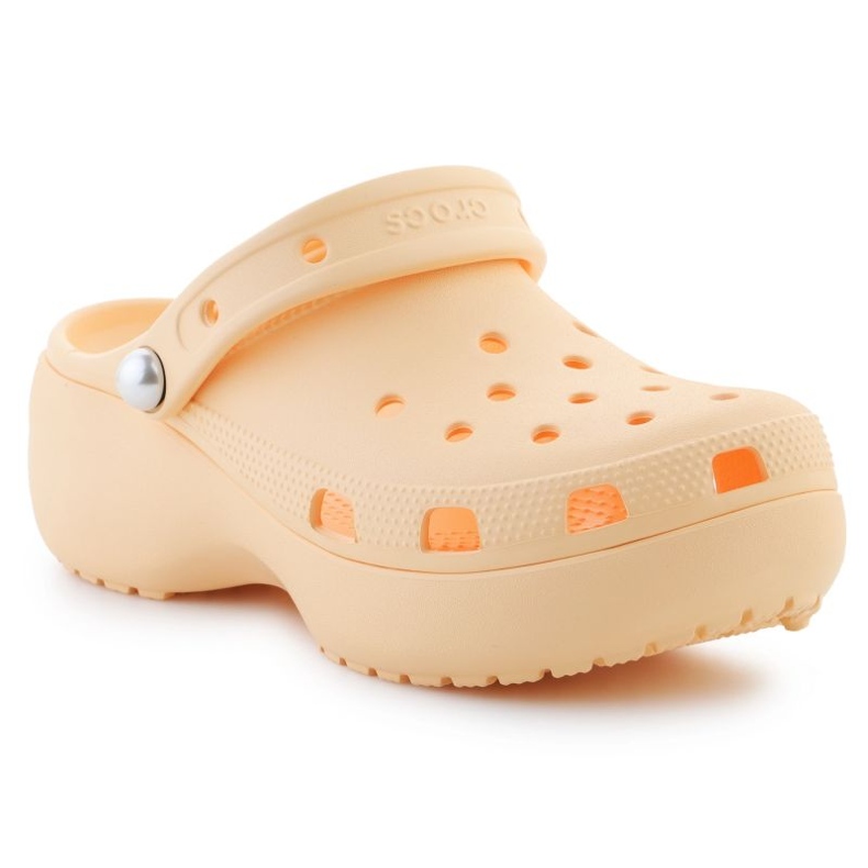 Piattaforme classiche Crocs Pearl Clog 211231-78Z arancia 1