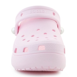 Piattaforme classiche Crocs Pearl Clog 211231-6W rosa 2