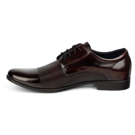 Olivier Eleganti scarpe in pelle 271t2 ciliegia rosso 1