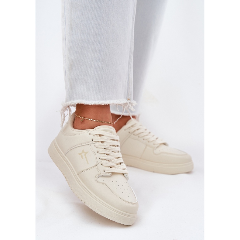 Sneakers femminile Big Star RR274A243 Sistema beige hi-poolish 2