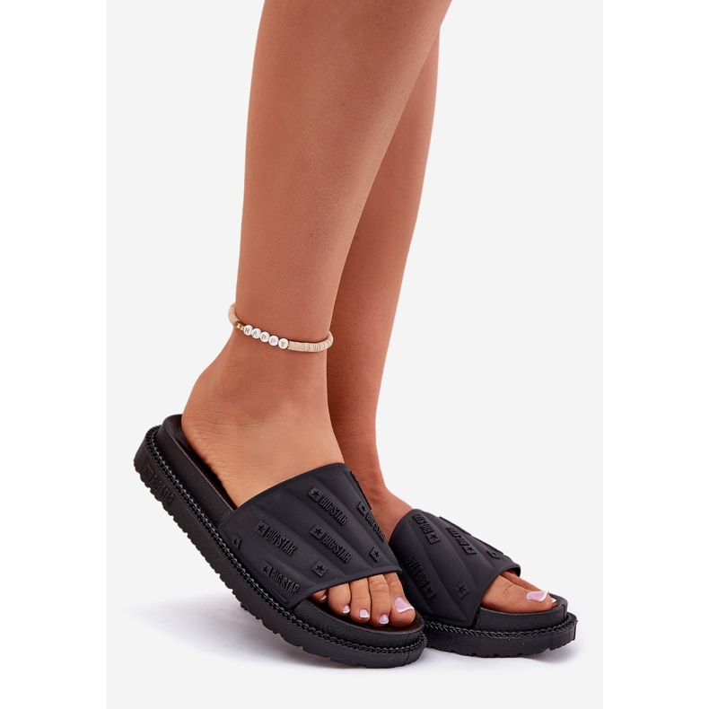Flip da donna Flip sulla piattaforma Big Star RR274A540 Black nero 1