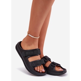 Flip di schiuma femminile con Big Star RR274A527 Velcro nero 1