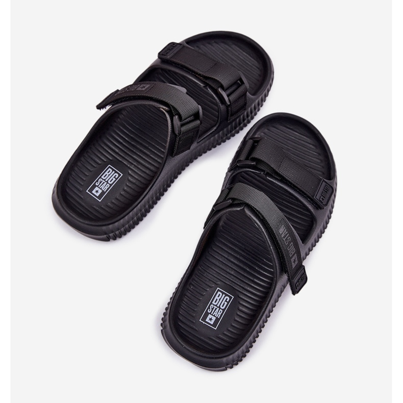 Flip di schiuma femminile con Big Star RR274A527 Velcro nero 2