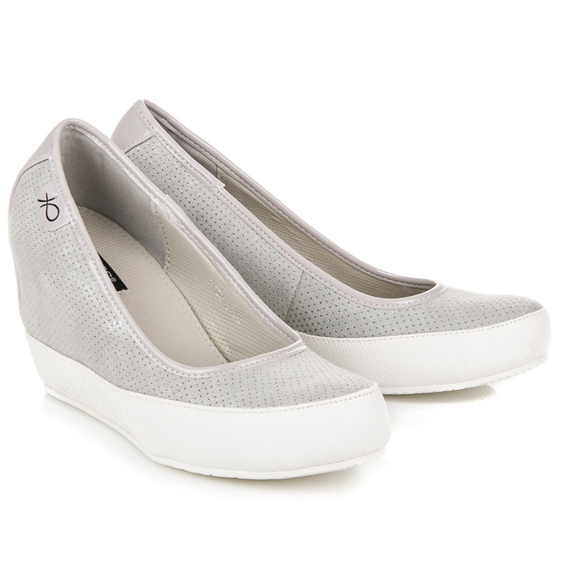Vices Pompe a cuneo grigie grigio 1