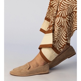 Felers Openwork Khaki da Ekozamszu beige 1