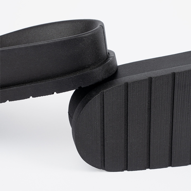 Seastar Flip-flop nere e marroni con decorazione nero 1