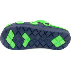 Aqua-Speed Flip per bambini Flops Aqua-velocità Silvi Jr Kol 48 Green Navy Blue 3