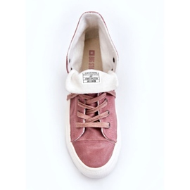 Big Star Sneaker da stelle femminili da donna Alta isolata Pink EE274113 rosa 2